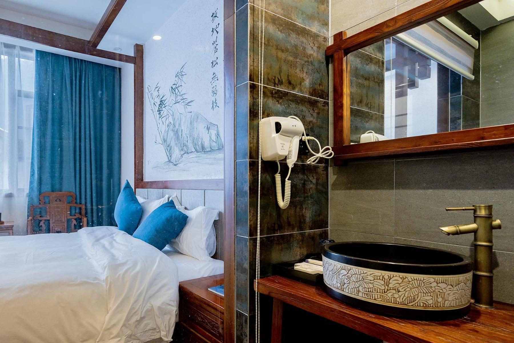 一树一花客栈眷恋店 Apartment Wulingyuan Bagian luar foto