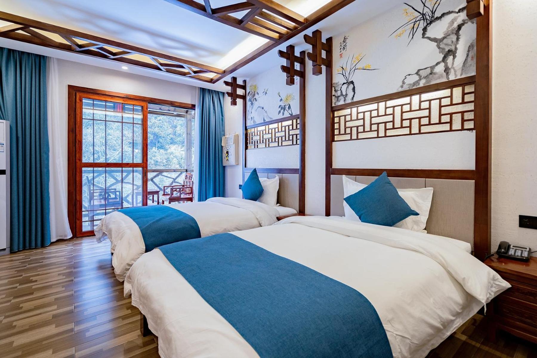 一树一花客栈眷恋店 Apartment Wulingyuan Bagian luar foto