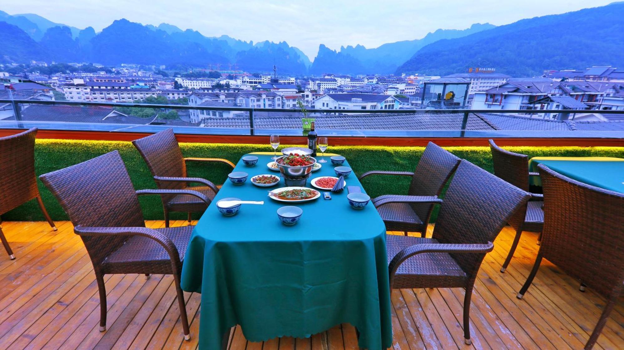 一树一花客栈眷恋店 Apartment Wulingyuan Bagian luar foto