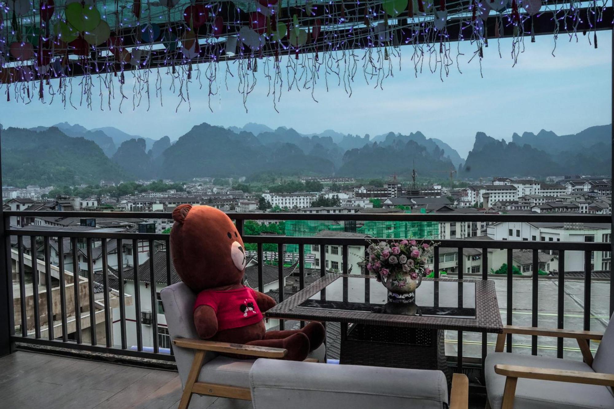 一树一花客栈眷恋店 Apartment Wulingyuan Bagian luar foto
